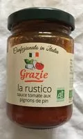 入っている砂糖の量 Sauce tomate aux pignons de pin
