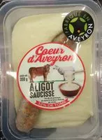 Suhkru kogus sees Aligot saucisse