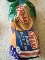 Jumlah gula yang masuk Pains Hamburger Extra Moelleux