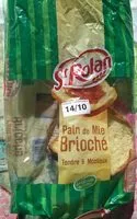 Suhkru kogus sees Pain de mie brioché