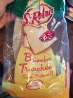 Jumlah gula yang masuk Brioche tranchée