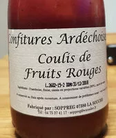 Sucre et nutriments contenus dans Confiture ardechoise