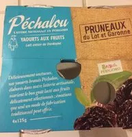चीनी की मात्रा 4 Yaourts Au Pruneau Du Lot Et Garonne