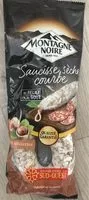 Zuckermenge drin Saucisse sèche courbe