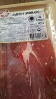 Zuckermenge drin Jambon serrano
