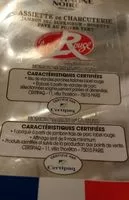 Zuckermenge drin Assortiment de charcuteries