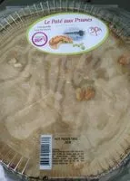 Suhkru kogus sees Pâté aux prunes 26 cm 1.4kg