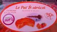 Suhkru kogus sees Le Pâté abricots 700g