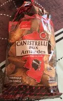 Amount of sugar in Canistrelli aux Amandes