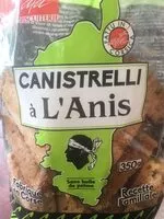 Amount of sugar in Canistrelli à l'anis