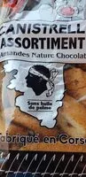 Amount of sugar in Canistrelli assortiment amandes nature chocolat