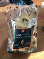 Amount of sugar in Canistrelli