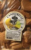 Quantité de sucre dans Canistrelli