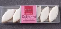Zuckermenge drin Calissons de provence