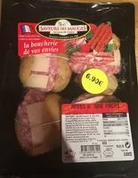 Quantité de sucre dans Pommes de terres farcies