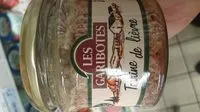 Quantité de sucre dans Terrine De Lievre 180G Garibottes