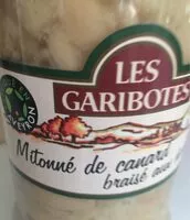 Quantité de sucre dans Mitonné de canard braisé aux haricots