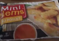 चीनी की मात्रा Mini Nems au poulet