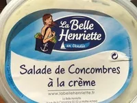 Salade de concombres a la creme