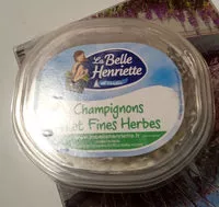 Sucre et nutriments contenus dans La belle henriette