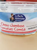 Sucre et nutriments contenus dans Chou jambon tomates comte