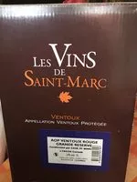 Sucre et nutriments contenus dans Cave saint marc