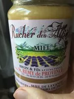 Sucre et nutriments contenus dans Rucher des alpilles brun st remy 13210