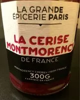 İçindeki şeker miktarı Préparation De Fruits Cerise Montmorency De France