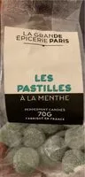 Suhkru kogus sees Les pastilles a la menthe