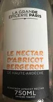 İçindeki şeker miktarı Nectar d'abricot