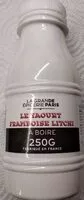 İçindeki şeker miktarı Le Yaourt Framboise Litchi - À boire