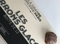 İçindeki şeker miktarı Les marrons glacés