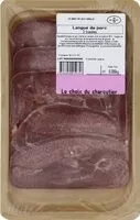 चीनी की मात्रा Langue de porc (3 tranches)