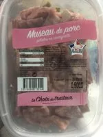 चीनी की मात्रा Museau de porc