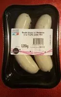 Quantité de sucre dans Boudin blanc à l'ancienne à la truffe d'été