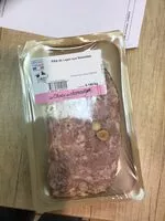 入っている砂糖の量 Pâté de Lapin aux Noisettes