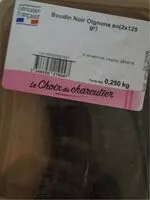 चीनी की मात्रा Boudin noir aux oignons