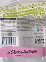 Sucre et nutriments contenus dans Recette vegetarienne