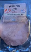 चीनी की मात्रा Roti de porc