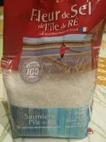 Jumlah gula yang masuk Fleur de sel de l'île de Ré