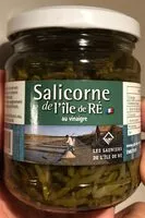 入っている砂糖の量 Salicorne de l'ile de Ré