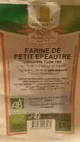 入っている砂糖の量 Farine de petit épeautre complète type 150