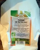 चीनी की मात्रा Farine de riz blanc