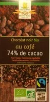 Suhkru kogus sees CHOCOLAT NOIR CAFE BIO EQUITABLE MAX HAVELLAR