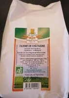 入っている砂糖の量 Farine de châtaigne