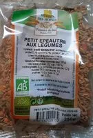 Quantité de sucre dans Petit épeautre au légumes