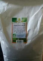 चीनी की मात्रा Farine de riz complet