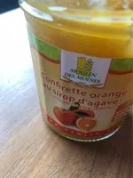 चीनी की मात्रा Confiture orange