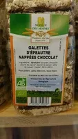 Quantité de sucre dans Galettes d'épeautre chocolat