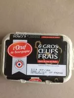 Sucre et nutriments contenus dans L-oeuf de bourgogne